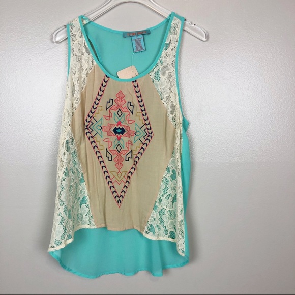 Flying Tomato Tops - FLYING TOMATO • Southwestern Style Tank NWT